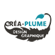logo Créa-Plume design graphique print et web www.crea-plume.com